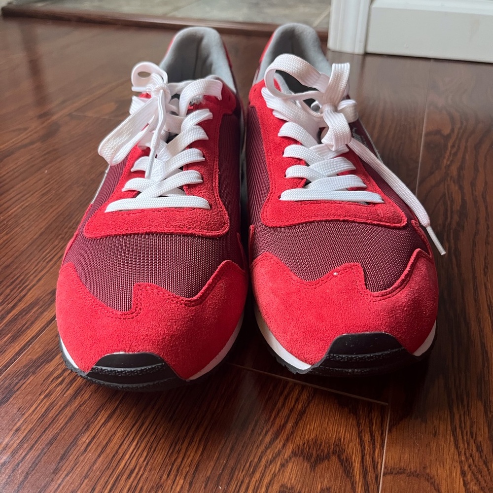 Puma Red & White Sneakers
